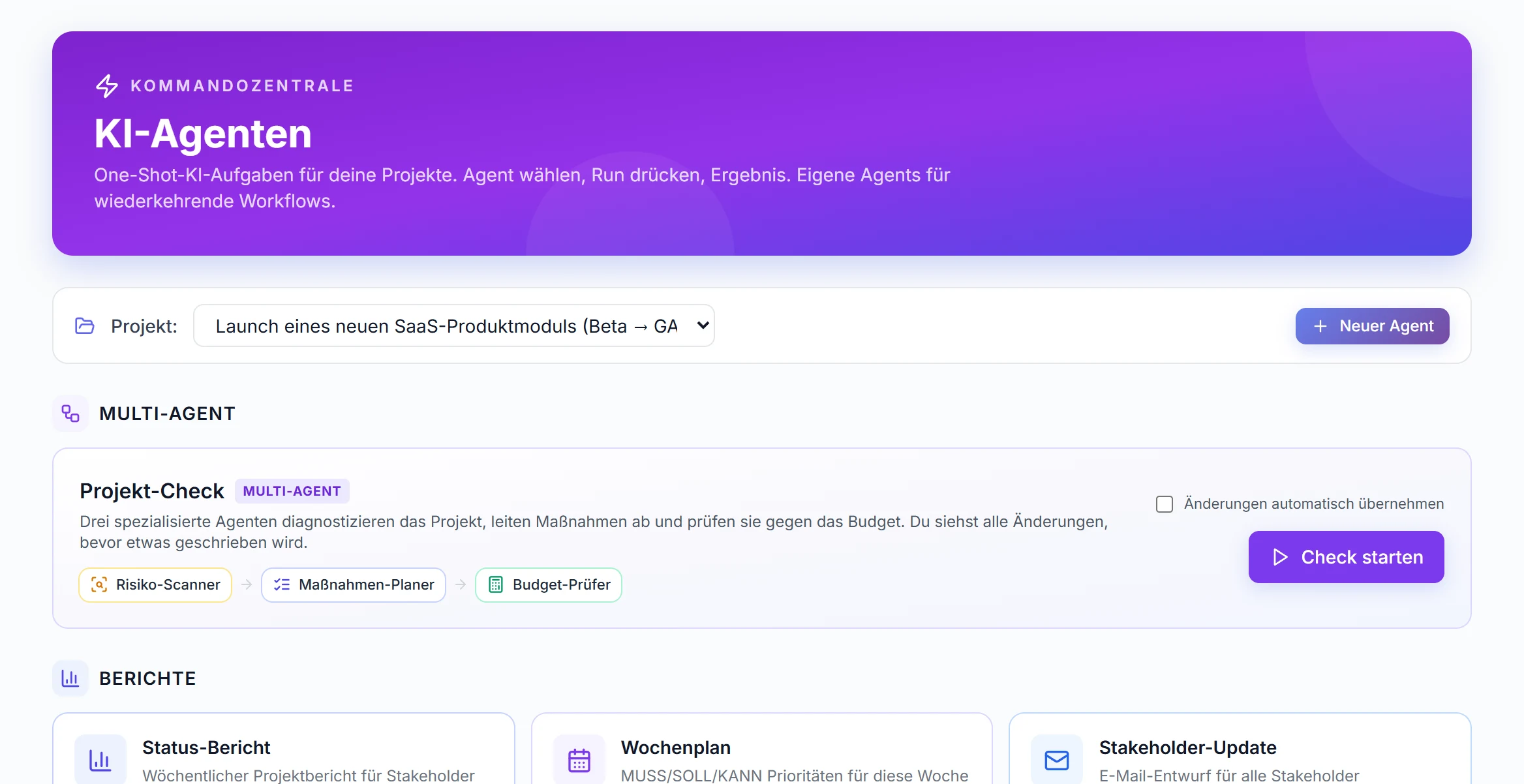 Das Ergebnis in PathHub